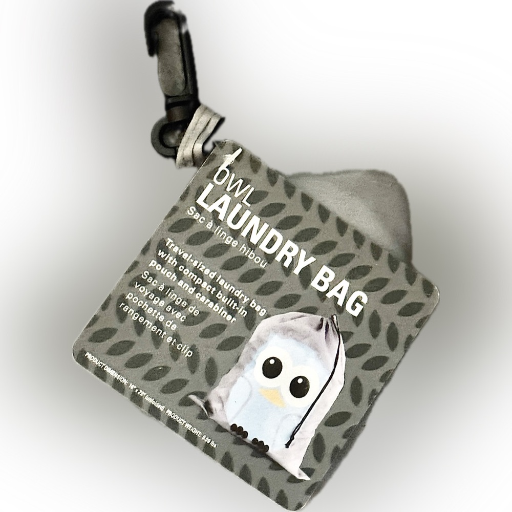 NWOT  -  Cute Owl Laundry Bag  Perfect College Bring Home Bag  * A MUST HAVE
